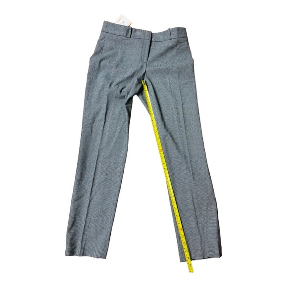 Anne Klein Director’s Slim-fit black white houndstooth career capri pants size 2 - Picture 3 of 15